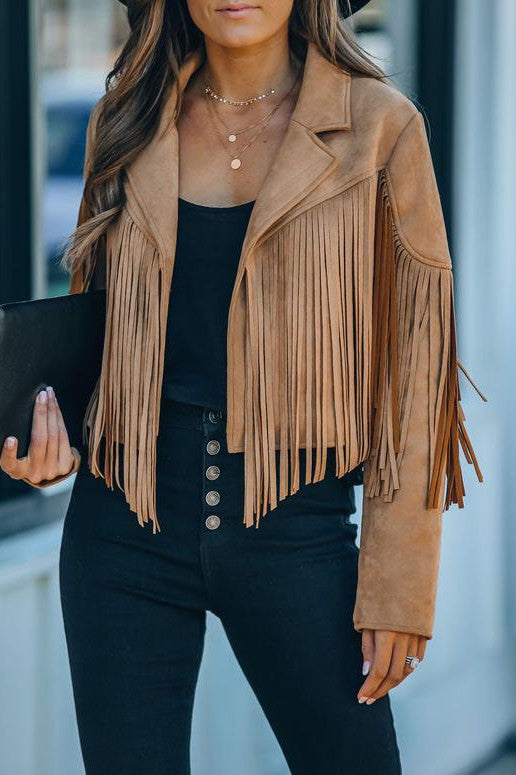 Western Cowgirl Rodeo Fringe Jacket