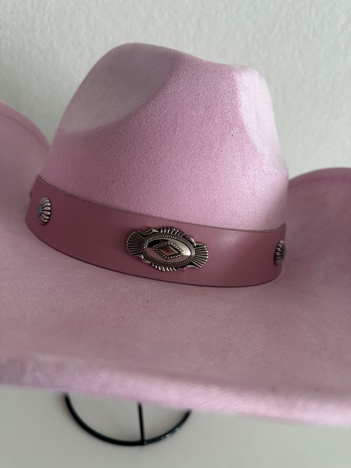 Pink Cowboy Western Style Hat *RESTOCK