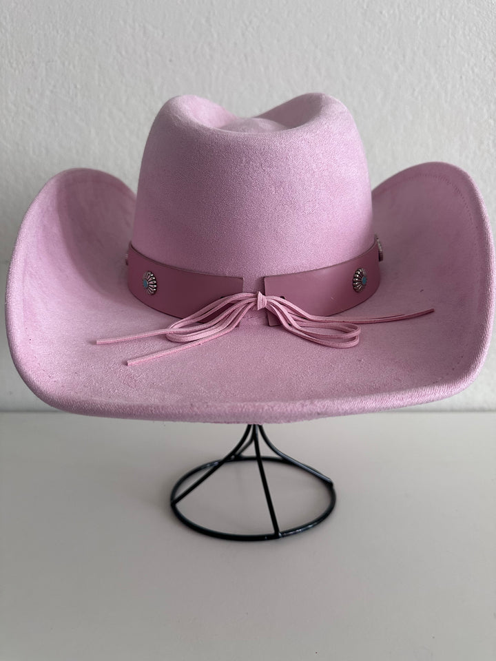 Pink Cowboy Western Style Hat *RESTOCK