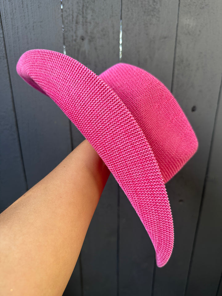 Pretty in Pink Western Hat