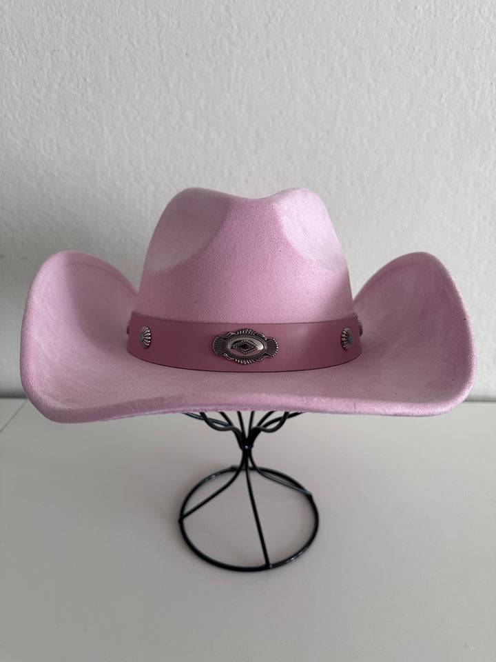 Pink Cowboy Western Style Hat *RESTOCK