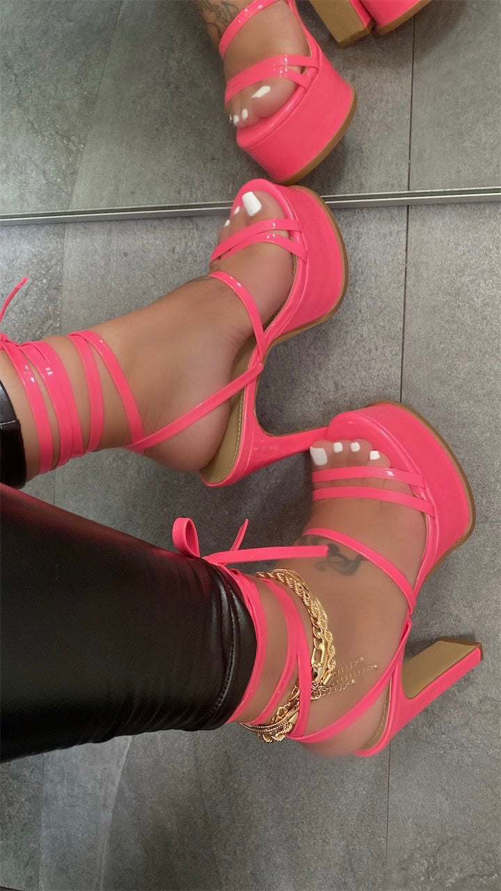 Nicki Heel- Pink